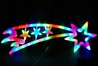 GWIAZDA BETLEJEMSKA KOMETA ŚWIETLNA LED OZDOBA 263-22M