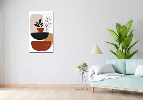 Obraz 50x90cm Botaniczna Abstrakcja na Arena.pl