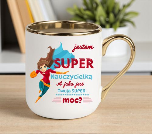 Kubek PREMIUM oryginalny prezent dla NAUCZYCIELA NAUCZYCIELKI WYCHOWAWCY na Arena.pl