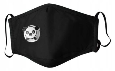 DLA DZIECI KOMPLET Maska PANDA + 3x FILTRY PM 2.5 na Arena.pl