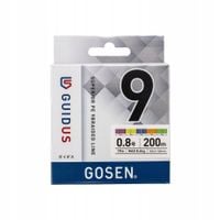 GOSEN GUIDUS 9X JAPOŃSKA PLECIONKA WĘDKARSKA #0.8 200 M MULTICOLOR