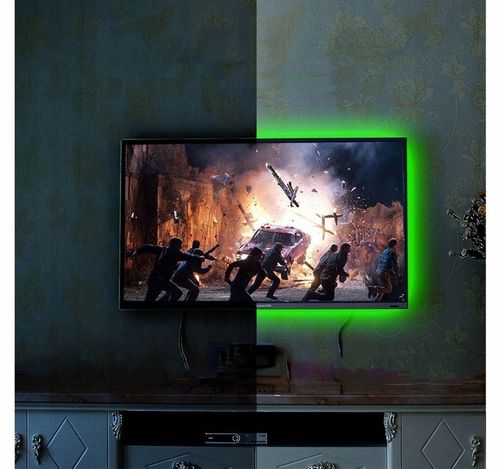 Taśma LED z pilotem zdalnego sterowania zasilana baterią 3m na Arena.pl