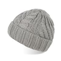 wełniana czapka zimowa damska paolo peruzzi a-05-gr