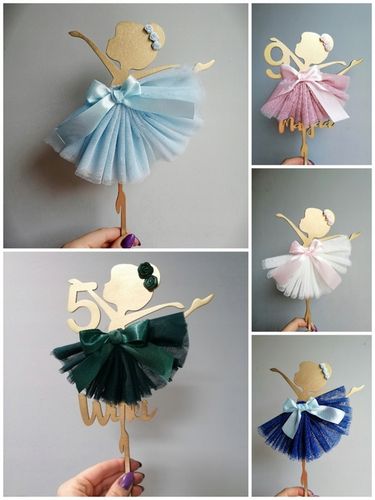 Topper Baletnica z cyfrą, urodziny na Arena.pl