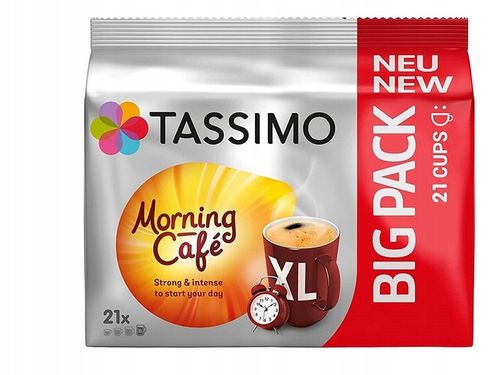 Kapsułki TASSIMO Jacobs Morning Cafe XL 3 x 21 szt na Arena.pl