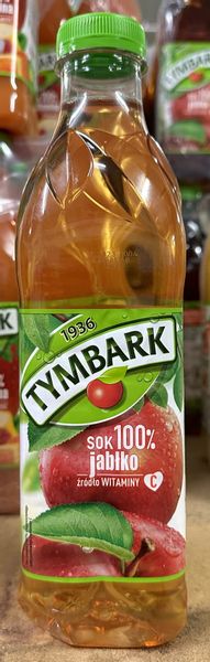 Tymbark sok jabłkowy 1l PET zdjęcie 1
