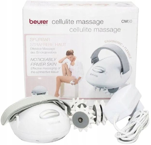 Masażer antycellulitowy BEURER CM 50 Biały zdjęcie 1