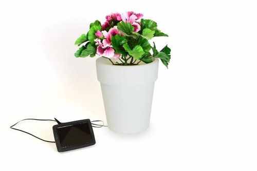 Oświetlenie solarne - doniczka ze zmianą koloru - 3 szt na Arena.pl