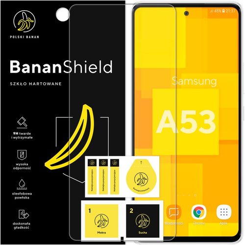 Szkło hartowane 9H BananShield do Samsung Galaxy A53 / A53 5G na Arena.pl