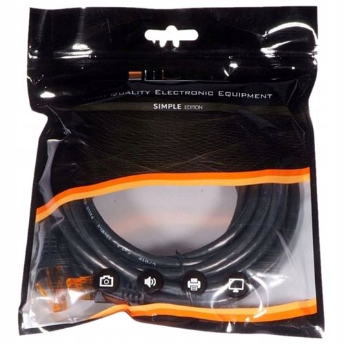 KABEL SIECIOWY LAN SKRĘTKA DO INTERNETU ETHERNET ROUTER KAT UTP CAT6 15 m na Arena.pl