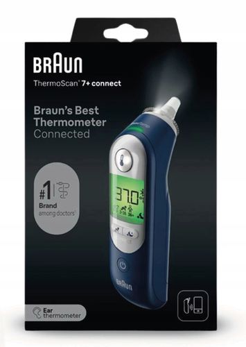 TERMOMETR DOUSZNY DOKŁADNY BRAUN THERMOSCAN 7+ CONNECT IRT6575 BLUETOOTH na Arena.pl