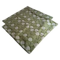 Poszewka na poduszkę 45x45 2szt Boho Zielona