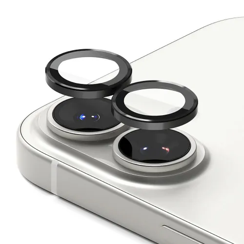 osłona aparatu ringke camera frame protector 2-pack na iphone 17 - czarna na Arena.pl