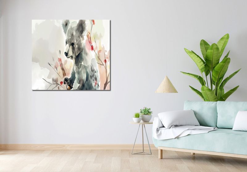Obraz 100x90cm Mała Owieczka zdjęcie 2