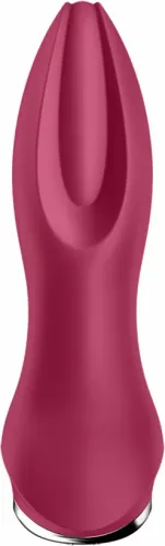 satisfyer rotator plug 2+ - silikonowy wibrujący korek z funkcją obrotu na Arena.pl