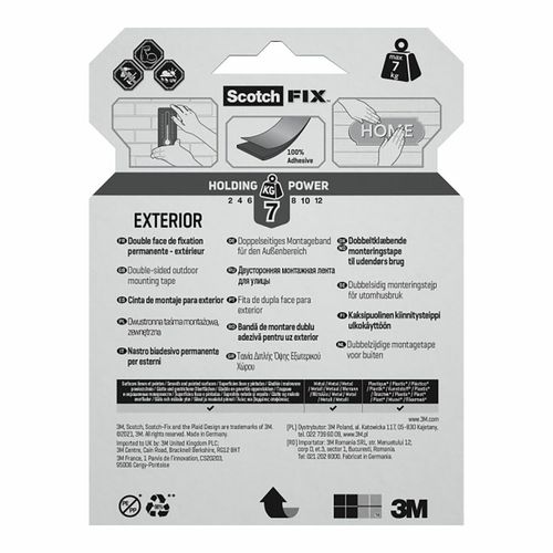 Taśma dwustronna Scotch 19 mm x 5 m na Arena.pl