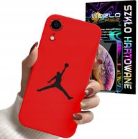 ETUI CASE DO IPHONE XR - KOSZYKÓWKA WZORY DLA FANÓW NBA + SZKŁO
