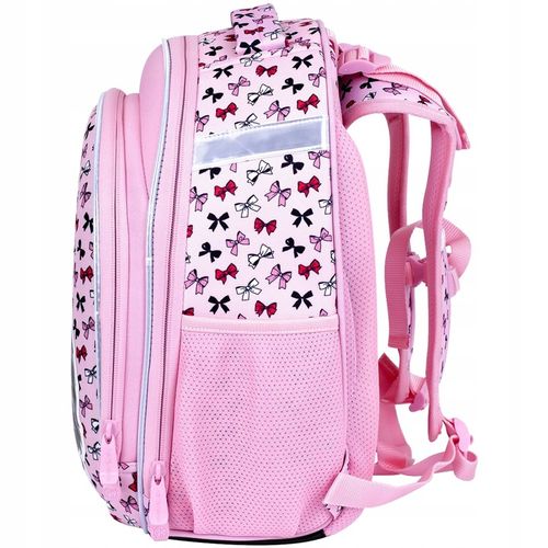 TORNISTER PLECAK SZKOLNY ERGO Z REGULACJĄ WZROSTU Z PIESKIEM DLA DZIEWCZYN na Arena.pl