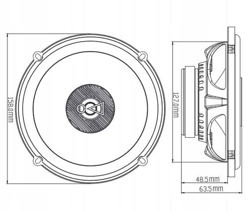 Głośniki samochodowe JBL Stage3 627F 165 mm 225W 3 Ohm 2-drożne na Arena.pl