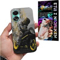 ETUI CASE DO OPPO A78 4G - MOTOR FAN Motocykle MĘSKIE WZORY PLECKI