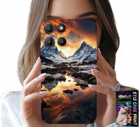 ETUI DO MOTOROLA MOTO G15 - STRUMIEŃ, GÓRY, SZCZYTY, EVEREST + FOLIA