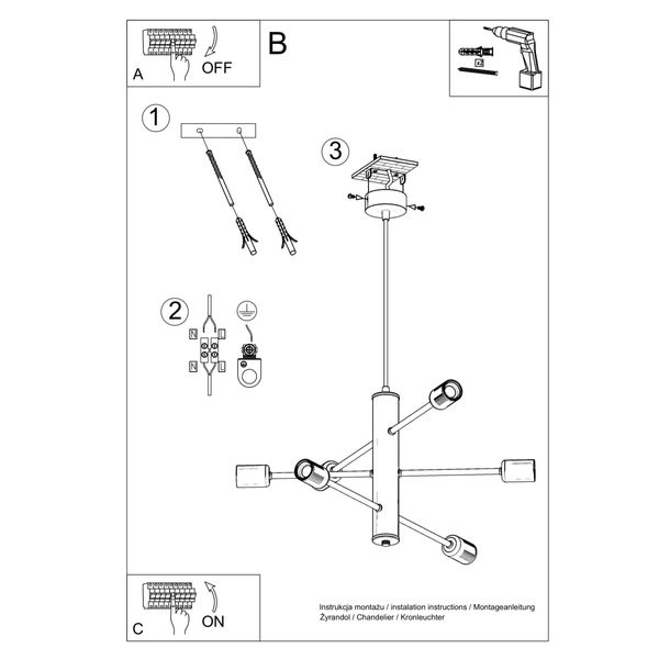 Żyrandol DUOMO 6 zdjęcie 5