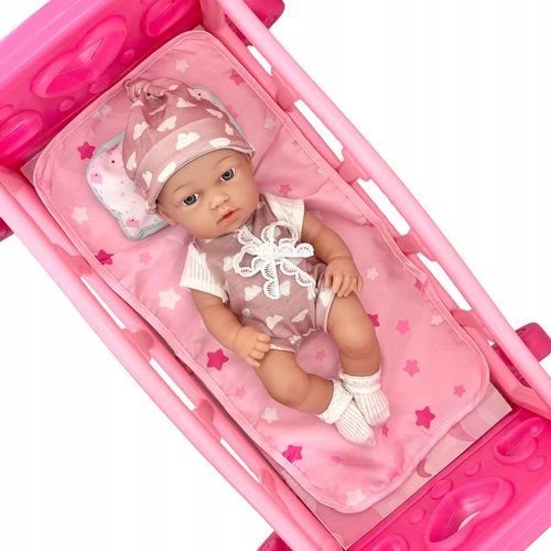 LALKA BOBAS NIEMOWLAK W UBRANKU BUTELKA DO KARMIENIA 36 cm WOOPIE ROYAL na Arena.pl