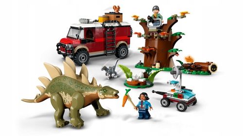 LEGO DINOZAURY 76965 Odkrycie stegozaura ZESTAW KLOCKI +TORBA NA PREZENT na Arena.pl