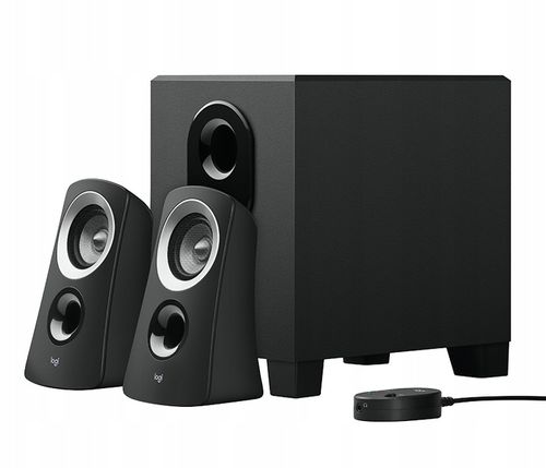ZESTAW BLUETOOTH GŁOŚNIKÓW KOMPUTEROWYCH LOGITECH 2.1 50W PILOT PC LAPTOP na Arena.pl