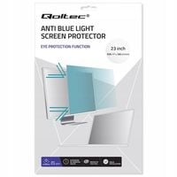Filtr Qoltec Filtr światła niebieskiego matowy na monitor 23" 16:9