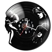 Zegar ścienny z płyty winylowej Guns n roses 431.14