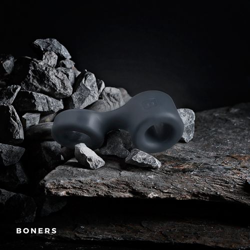 boners cock ring and ball stretcher   grey na Arena.pl