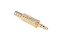 WTY0014 Wtyk Jack 3.5 stereo zloty metal