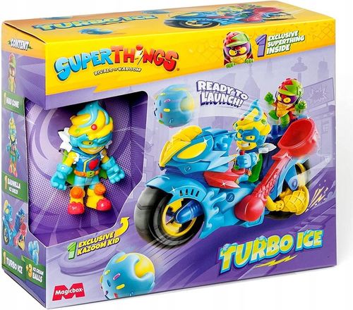 SUPER ZINGS THINGS Turbo Ice + Egzoszkielet SUPERTHINGS seria 11 12 Pojazd na Arena.pl