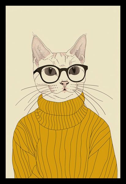 Plakat 20x30cm Intelektualista zdjęcie 2