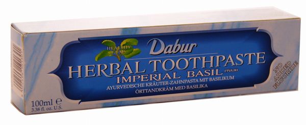 Pasta do zębów ziołowa Dabur z bazylią - Dabur UK - 100ml
