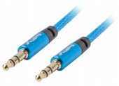 Premium mocny Kabel audio Jack 3.5mm 2m aux GOLD