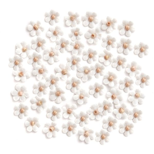 KWIATY PAPIEROWE BIAŁE CEKP-053 DP CRAFT zdjęcie 1