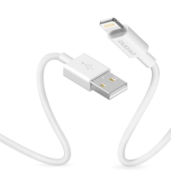 Przewód kabel do iPhone USB - Lightning 3A 1m biały zdjęcie 2