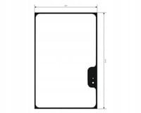 Szyba tylna - tył Volvo BL61 BL70 BL71 11709834/11715218