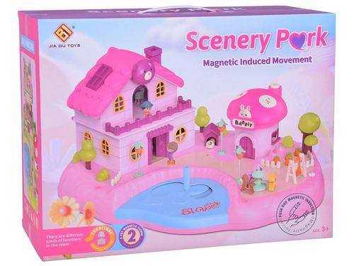 MAGNETYCZNY INTERAKTYWNY DOMEK Z RUCHOMYMI ELEMENTAMI na Arena.pl