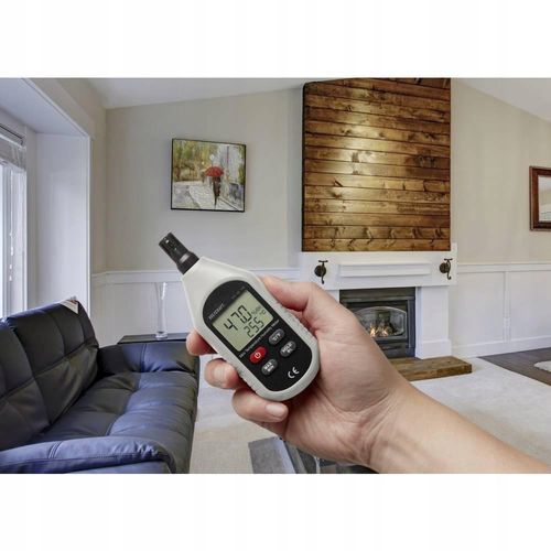 Termohigrometr WILGOTNOŚCIOMIERZ miernik wilgotności temperatury VOLTCRAFT na Arena.pl