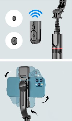 Selfie stick Bluetooth statyw obrotowy 360° 3w1 na Arena.pl