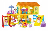 Klocki konstrukcyjne BOUNN edukacyjny kreatywny 102 el. plastikowe 3+