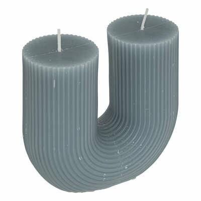 Świeca Demi 2 knoty morska zdjęcie 1