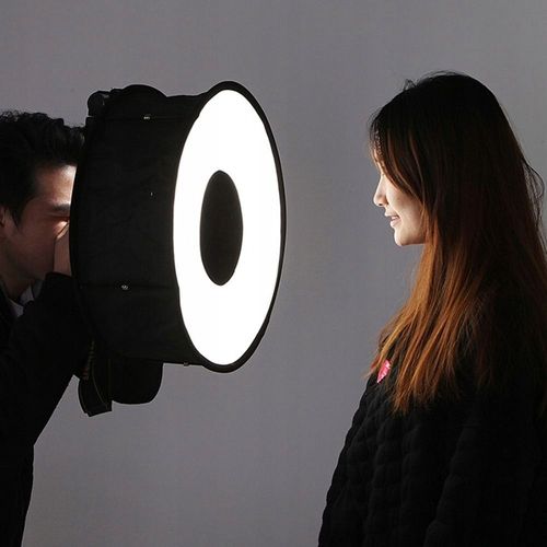 Dyfuzor RING LIGHT SoftBox do lamp Speedlite 45cm na Arena.pl