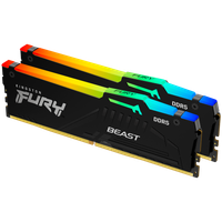 kingston 32gb 6000mt/s ddr5 cl30 dimm (kit of 2) fury beast rgb expo