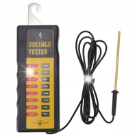 MIERNIK TESTER NAPIĘCIA OGRODZENIA PASTUCHA 12KV PŁOCIE 8 NEONÓW
