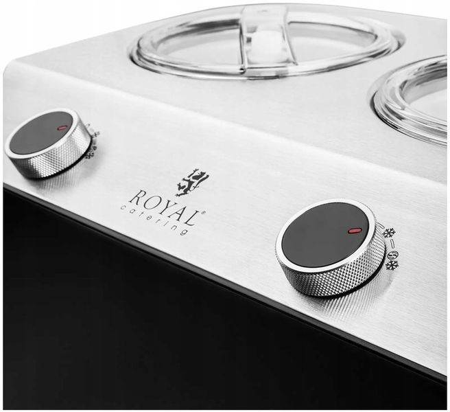 Maszyna do lodów 2,4 l 2 smaki Royal Catering RC-ICM24 10011817 zdjęcie 4