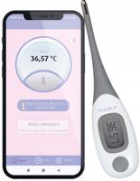 BARDZO PRECYZYJNY TERMOMETR OWULACYJNY MIESIĄCZKOWY BEZRTĘCIOWY DOKŁADNY